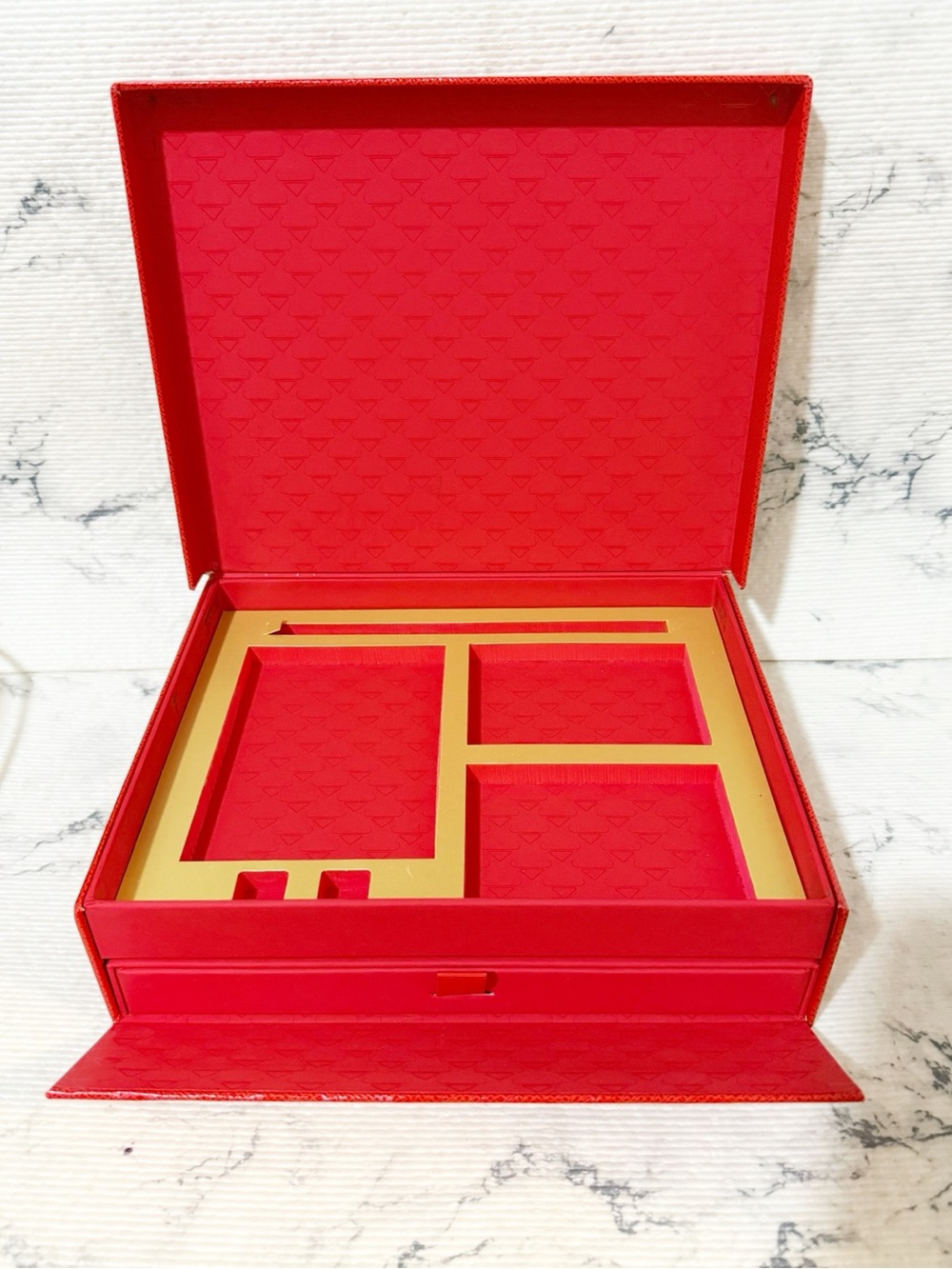 Prada Red Box for Storage / Decor Emopty - Picture 5 of 15